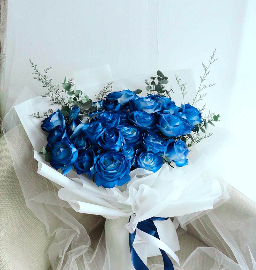 Symbolism of Blue Roses