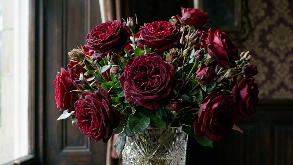 Burgundy Rose Meaning, Passion, and Victorian Floral Symbolism