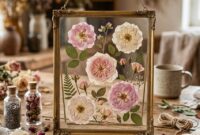 Guide to How to Press Roses for Framing: Creating Keepsake Botanical Art at Home