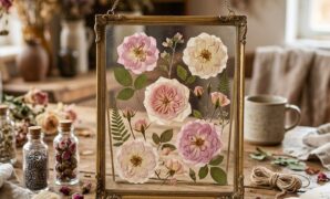 Guide to How to Press Roses for Framing: Creating Keepsake Botanical Art at Home