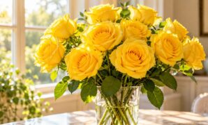 rose_canary-yellow-rose-meaning-unbounded-sun_16x9 Canary Yellow Rose Meaning: Unbounded Sunshine, Warm Friendship, and Success