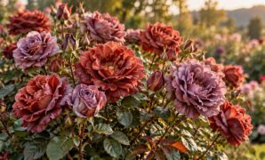 Cinco de Mayo Rose: Spiced Cinnamon-Lavender Blend and Vigorous Blooms