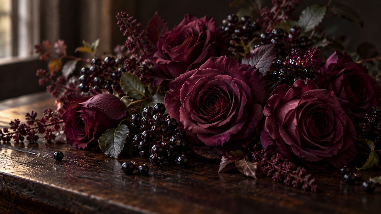 Deep Plum Rose Meaning: Opulent Mystery, Regal Splendor, and Seduction