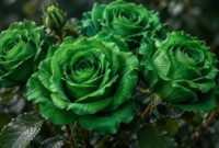 Emerald Green Rose Meaning: Rejuvenation, Flourishing Life, and Fertility