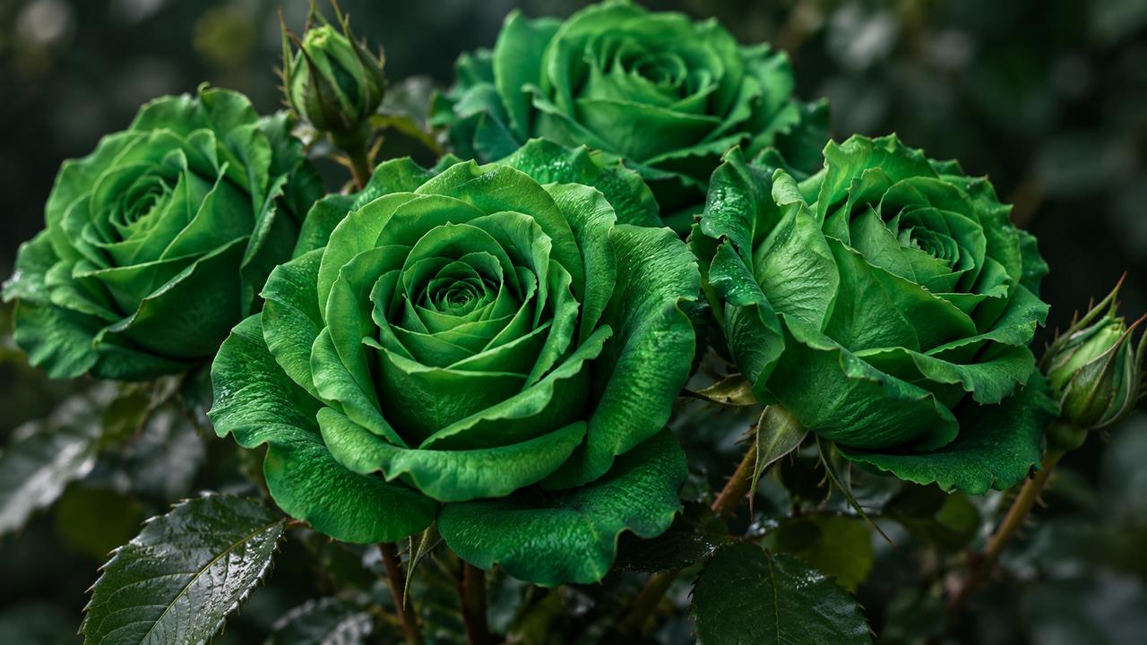 Emerald Green Rose Meaning: Rejuvenation, Flourishing Life, and Fertility