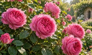 Gertrude Jekyll Rose: Quintessential Old Rose Perfume and Vibrant Pink Petals