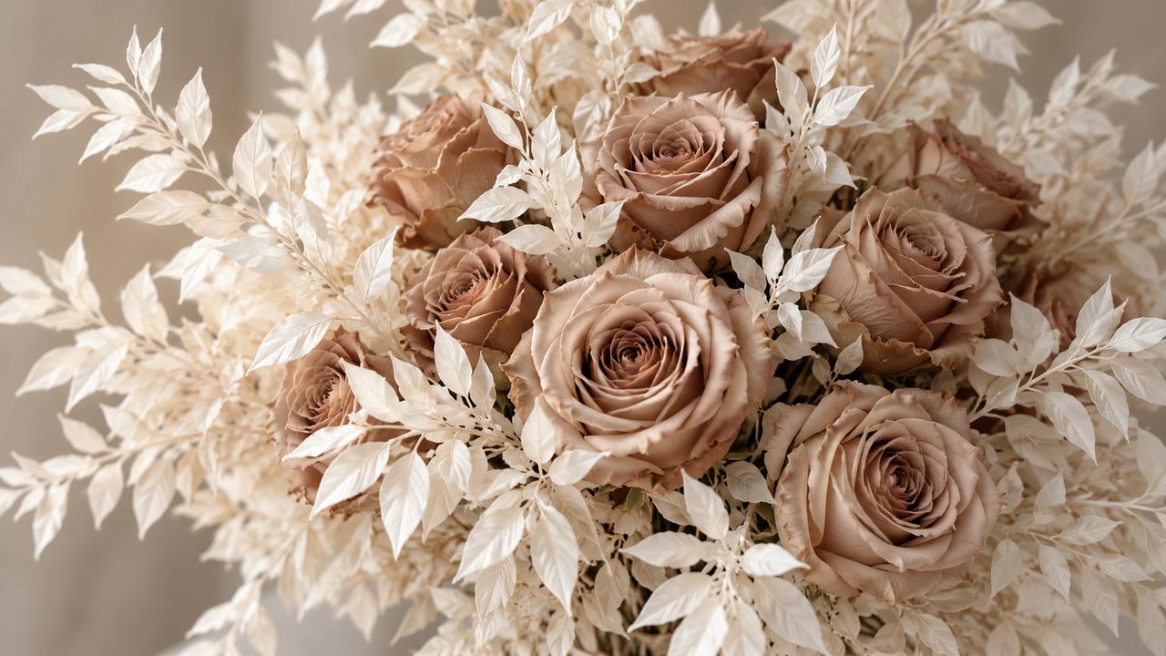 Pairing Roses with Bleached Ruscus: Bohemian Modernity and Neutral Aesthetics