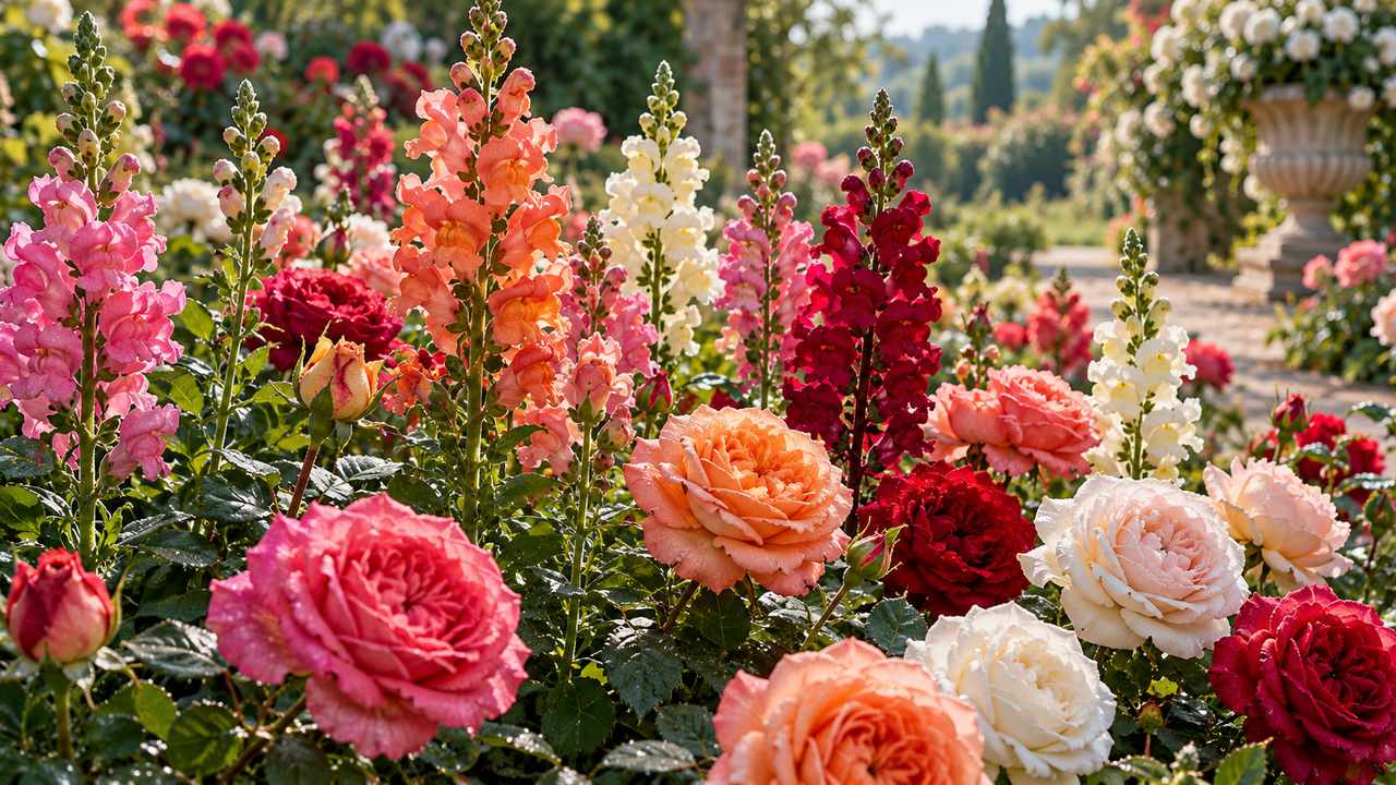 Pairing Roses with Snapdragons: Gracious Deception and Tall Vibrant Drama