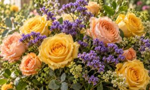Pairing Roses with Statice: Everlasting Color, Remembrance, and Texture