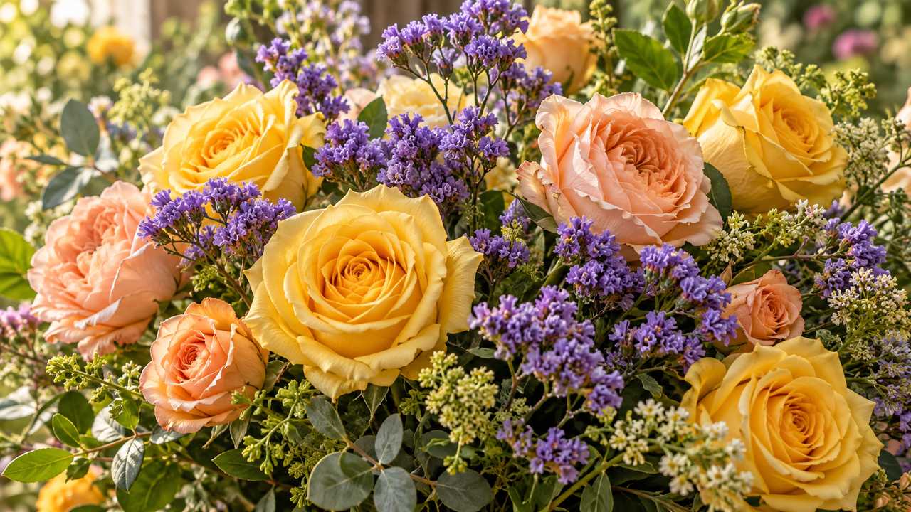 Pairing Roses with Statice: Everlasting Color, Remembrance, and Texture