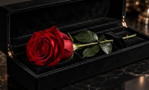 Meaning of a Single Rose in a Box: Modern Minimalism and Cherished Luxury