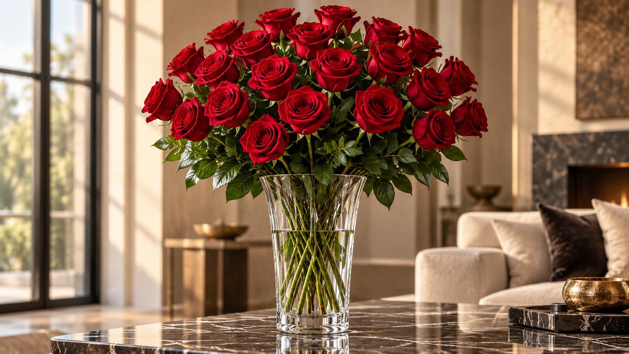24 Roses Meaning: You Are in My Mind 24 Hours a Day and Nonstop Love
