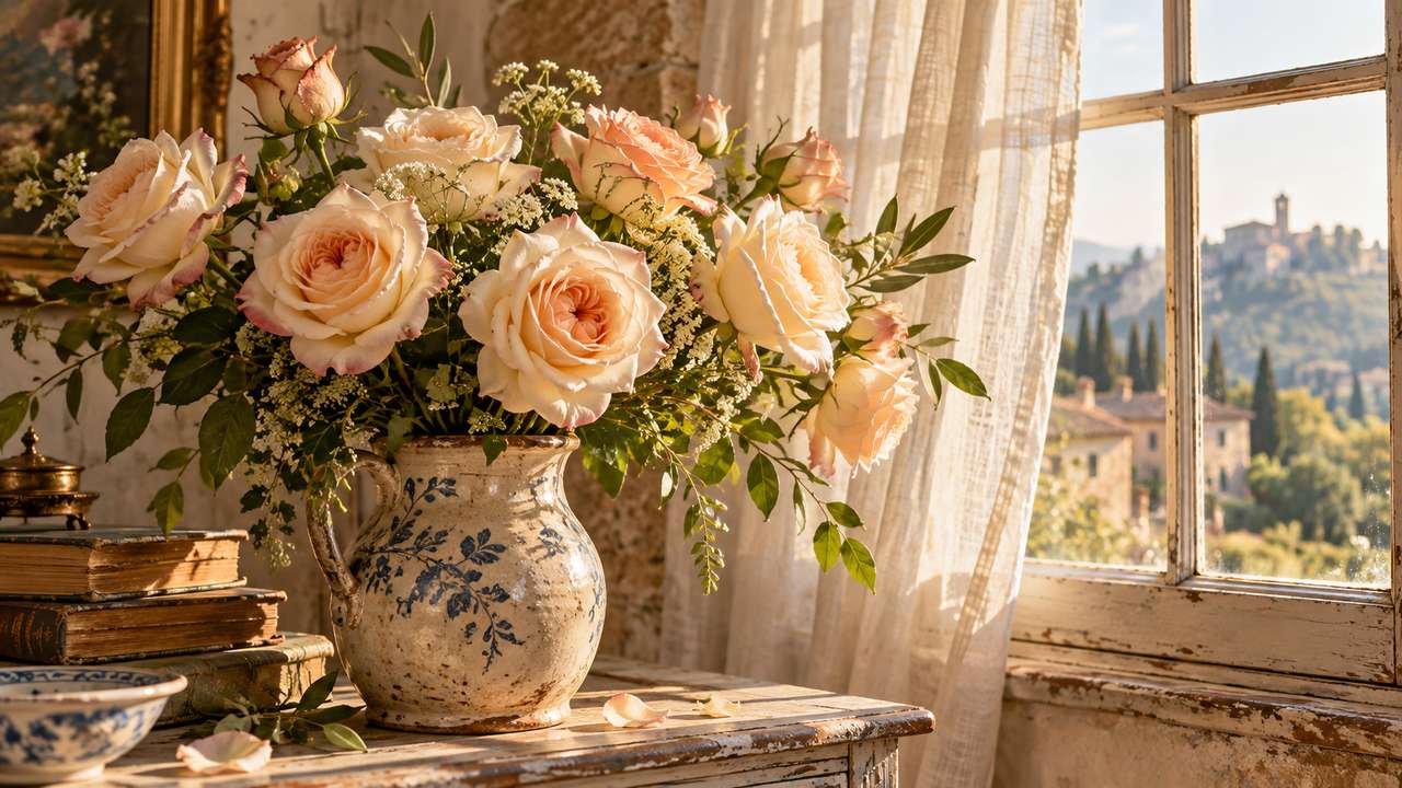 Cream Rose Meaning and Symbolism: Charm, Thoughtfulness, and Vintage Grace
