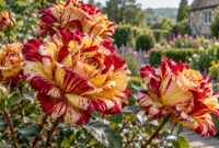 Striped Rose Meaning: Playfulness, Caprice, and Unique Horticultural Artistry