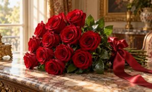 rosemeaning_twelve-roses-meaning-classic-dozen-bouqu_16x9 12 Roses Meaning: The Ultimate Classic Dozen Bouquet Symbolism and History