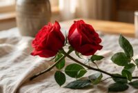 2 Roses Meaning: Deep Mutual Affection and the Union of Two Souls