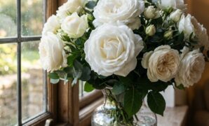 white-rose-meaning-symbolism-weddings-remembrance-16x9-1 White rose meaning and symbolism complete guide to purity weddings and remembrance